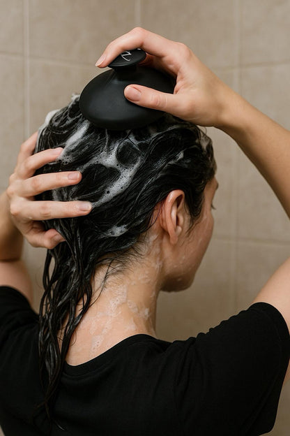 Ru. Hair-growth Silicone Scalp Brush
